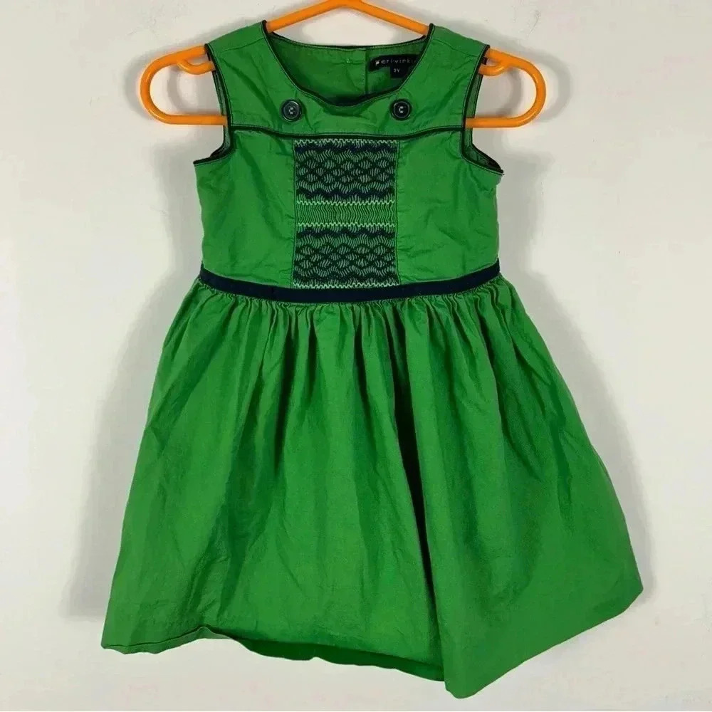 eriwinkle girl dress 2Y